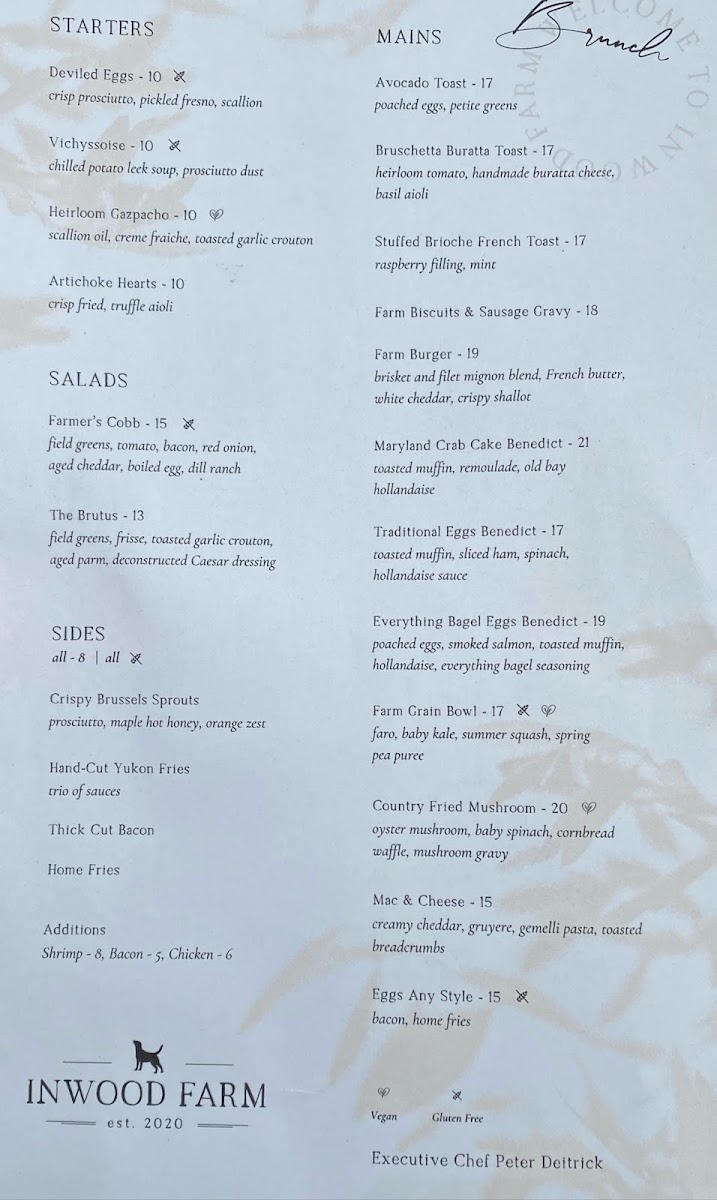Inwood Farm Menu - Image 5
